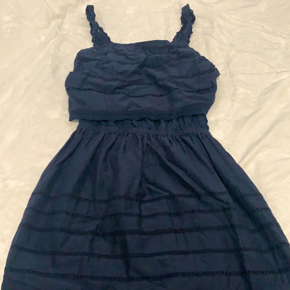 Open back casual teen dress